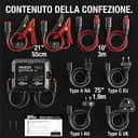 NOCO GENIUS2X2: Caricabatterie Intelligente 4A 2 Canali (2A/Canale) 6V/12V – Mantenitore di Carica e Desolfatatore con Protezione da Sovraccarico e Compensazione Termica – Per Batterie Piombo e Litio - 7