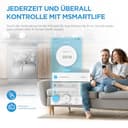 Midea Spülmaschine 60 cm MDWEF1433DSS-WE, Geschirrspüler Freistehend 14 Maßgedecke, Besteckkorb, höhenverstellbarer Oberkorb, Aqua-Stopp, Startzeitvorwahl, Silber - 3