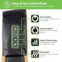 cotsoco Neck Massager, Shiatsu Neck and Back Massager with Heat for Pain Relief, Deep Tissue 3D Kneading Massage Pillow, Relaxation Gifts for Men and Women, Gifts for Dad, Elderly,Wife（Orange） - 4