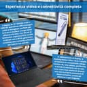 Lenovo Notebook ThinkPad E16 Core Ultra 7 Fino a 5.10 GHZ 16 CORE 16" WUXGA, 16GB DDR5, 1TB SSD, Arc 140T, Windows 11 Pro, Wi-Fi 6E, Thunderbolt 4, Tastiera Retroilluminata, + Docking Station 10-in-1 - 7