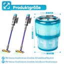 3 filtri di ricambio Gen5detect HEPA compatibili con aspirapolvere Dyson Gen5detect Absolute senza fili, parte n. 972352-01 - 2