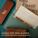 Wordsworth and Black Ballpoint Pen Set - Atemberaubender Luxus-Stift aus Bambus Braunholz, Goldfinish, nachfüllbar, bester Kugelschreiber für Männer & Frauen - 6