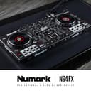 Numark NS4FX Controladora DJ de 4 Canales, Jog Wheels Táctiles Con Pantallas, Pads y Efectos, Salidas Cabina y Principal, y Serato DJ Lite Incluido - 9
