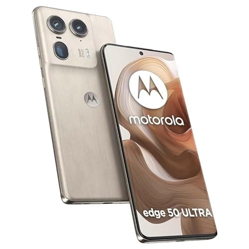 Motorola Edge 50 Ultra 5G | 1TB Storage + 16GB RAM Dual-SIM (Nano, eSIM) SIM-Free Unlocked Android 14 Smartphone (Nordic Wood)