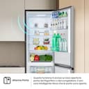 Hisense RB390N4CCD1 Frigorifero Combinato Total No Frost, Inox, 1.86x60cm, Classe D, 304L - 9