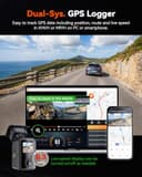 VANTRUE E360 ACE 5.2K Dash Cam Panoramic, 3 Channel Dashcam Wide Angle 210°, Dash Camera 1944P+1944P+1080P Front Rear inside, STARVIS 2, Night Vision, 5G WiFi GPS, HDR, 24H Parking Mode, Support 512GB - 8