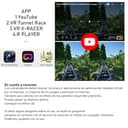 Gafas VR, Compatible con Phone y Android Phone,VR Gafas de Realidad Virtual - Disfruta de los Mejores Juegos y Videos RV 3D, 2K Gafas VR (Negro) - 2