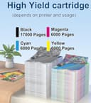 Woungzha Compatibile Cartuccia di Toner IM C300 IM C300F Sostituzione per Ricoh Ricoh IM C300 300F 400F 400SRF (4-Pack) - 4