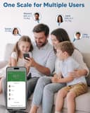 arboleaf USB Rechargeable Smart Body Fat Scale, High Precision Weighing Scale with Dual-Row LED Display, Digital Bathroom Scale with 14 Body Composition Metrics for BMI Muscle Mass, 400lb/180kg - 8