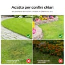 YARDCARE V100 Robot Tagliaerba Senza Filo Perimetrale, Navigazione Visiva, Evita gli Ostacoli(150 tipi), Robot Tosaerba a Batteria da 4,0 Ah con Lama di Ricambio - 7