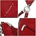 David Jones - Women's Shoulder Bag - Ladies Faux Leather Hobo Bag - Crossbody Bag Messenger Bag Small Handbag - Girl Trendy Fashion Elegant - Red - 5