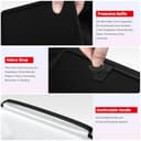 ivoler Tasche für PlayStation Portal Remote Player mit Ladefunktion, [2X Panzerglas] Stoßfeste Hard Shell Tragetasche, Schutzhülle & Zubehör-Set für PS Portal, Weiß - 5