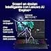 Lenovo Legion 5 Gaming Laptop - Display OLED WQXGA 15" 165Hz, Nvidia GeForce RTX 5070 8GB, Intel Core i7-14700HX, RAM 32GB, SSD 1TB, Windows 11 Home, Tastiera RGB italiana - Eclipse Black - 2