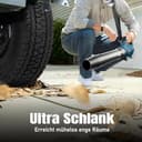 GEVEELIFE Soffiatore a batteria per foglie 18V, 257 km/h Soffiatore elettrico per foglie con 3 velocità e 2 batterie da 5,2Ah – Soffiatore per foglie senza fili per giardino, foglie, polvere e neve - 7