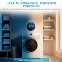 Midea Lavadora 8kg Carga Frontal 1950W, 1350 rpm con Motor Inverter - Lavadoras con 15 Programas y Tecnología Healthguard - Washing Machine Bajo Consumo, Lavado Rápido, Función Vapor y Modo Eco - 10