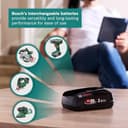 Bosch BCS612LGB Unlimited 6 Cordless Stick Vacuum Cleaner, Ultra Lightweight Design, Suitable for All Floor Types, 2 x Interchangeable 18V Batteries, 60 Minutes Run Time, Laguna Blue - 10