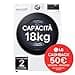LG RH18U8AVCW Asciugatrice Smart 18kg, Classe A+++, Pompa di Calore DUAL Inverter, Motore Direct Drive, Intelligenza Artificiale AI Dry, Condensatore Autopulente, Wi-Fi, Serie U8, Bianca - 2