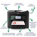 Epson WorkForce WF-4830 All-in-One Wireless Colour Printer with Scanner, Copier, Fax, Ethernet, Wi-Fi Direct and ADF , Black - 2