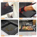 Onlyfire Plancha de Cerámica Antiadherente para Weber Genesis E/S/EX/SX/EPX 325 335 425 435 (2022), Plancha Barbacoa para Weber Genesis II 300&400 Series(Requiere Rejilla Adicional Weber Crafted) - 4