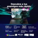 Lenovo Legion Pro 5 Gen10–Portátil Gaming IA 16'' OLED 240Hz (Intel Core Ultra 9 275HX, NVIDIA GeForce RTX 5070 Ti, 32GB RAM, 1TB SSD, WiFi6, Sin Sistema Operativo) QWERTY RGB 24 Zonas Español – Negro - 10