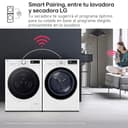 LG RH80V9AV4N - Secadora de Ropa, 8kg, Bomba de Calor y Carga Frontal, Clasificación C, Compresor Dual Inverter, Función Eco Hybrid, Limpieza Automática, Secadora LG Serie 900, Color Blanco - 12