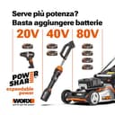 Worx Landroid Vision Cloud WR303E Robot rasaerba, senza filo perimetrale, per 300 m² (evitamento ostacoli AI, navigazione cloud VSLAM + RTK, mappatura automatica, controllo tramite App) - 10
