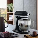 Kitchenaid Planetaria - Artisan - Robot da Cucina con testa inclinabile e 3 accessori - 4.8 L - Impastatrice - Color Nero Opaco - 4