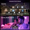 Philips Hue Essential Smart LED A60 Glühbirne,white and color, E27-Fassung, 8 W, 2200 K–6500 K, 806 lm, dimmbar, kompatibel mit Alexa, Google Assistant und Apple Home, 1er-Pack - 9
