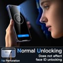 JETech Schutzfolie für iPhone 17 Pro 6,3 Zoll, Gehärtete Glas Displayschutz mit Einfachem Installationswerkzeug, 9H Härte, Hat Keinen Einfluss auf die Hülle, 3 Stück - 8