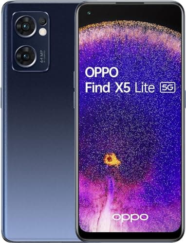 Oppo Find X5 Lite - Smartphone 256GB, 8GB RAM, Dual Sim, Black
