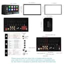 Alondy Autoradio 2 DIN con schermo da 6,8", compatibile con Wireless Apple CarPlay/Android Auto Bluetooth Type-C USB 2.1A ricarica rapida telecamera posteriore AM/FM/RDS radio DSP - 8