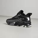 Scarpe da Basket Oversize Uomo con Ammortizzazione Traspirante Sportive Allenamento for la Corsa Casual all'aperto Scarpe da Passeggiata(Black,44 EU) - 3