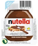 Ferrero Nutella Brotaufstrich 120 Stk. je 15 g einzeln - 1,8 kg Vorrat - Mini-Format - für Frühstücksbuffet - glutenfrei - 2