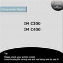 RUICAILI IM C300 C400 - Cartuccia toner di ricambio compatibile per Ricoh Work con stampante IM C300 C400 (1, nero) - 2