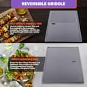 7599 Cast Iron Flat Griddle for Weber Genesis II 300 & 600 Series Grills, Fits E-310, S-310, E-315, E-335, E-610, S-610, Weber Genesis Grill Accessory - 6