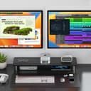 RayCue All-in-One Dock für Mac mini M4 mit 8TB SSD, 4K60Hz HDMI, USB-C & USB-A (10G/5G), SD/TF, Audio - 2024 Mac mini M4 Dockingstation - 8