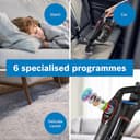 Bosch Unlimited 10 BCS1051GB Cordless Vacuum Cleaner with 100-Minute Runtime, Innovative MicroClean Technology, Including Sensor and TFT Display, Black - 8