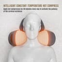 Fisiorest 3 in 1 Neck Massager, Heated Massage Neck Pillow, Cervical Massage Traction Bed Back Pillow, Sleeping Cervical Massage Pillow, Relax Cervical Vertebra (Black) - 3