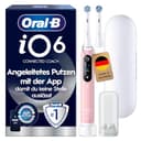 Oral-B iO Series 6 Sensitive Edition Elektrische Zahnbürste/Electric Toothbrush, 2 Aufsteckbürsten, 5 Putzmodi für Zahnpflege, Valentinstagsgeschenk für Ihn/Sie, Designed by Braun, pink sand - 1