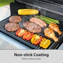 Utheer Matte Porcelain-Enameled Cast Iron Grill Grates Replacement for Weber Genesis 300 & 400 Series (2025+ Models), Fits E/S-325, E/S-330, E/S-335, E/S-435, E-430, EX-335, Nonstick Cooking Grate - 3