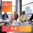 Ricoh 360 Meeting Hub - 3-in-1, 360°, Plug-and-Play Conference Camera/microfono/altoparlante, 1920x1080, 3.6m/6m gamma di pickup video/audio, 8Wx3 altoparlanti - 4