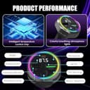 Transmisor Radio FM Bluetooth 5.3 Coche, USB C PD 30W + QC3.0 48W Cargador Coche Rápido, Receptor Parrot Manos Libres,Adaptador de Audio MP3, para Teléfono Móvil/Unidades Flash USB,Conectar y Usar - 5