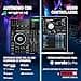 Denon DJ PRIME 4+ Controlador DJ Autónomo con Separación de Stems en 4 Decks, Streaming por WIFI, Mezclador, Pantalla Táctil 10.1-Pugadas, Control de Luces, negro - 3