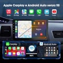 Haudio Autoradio da 9 Pollici, Autoradio 2 DIN con Apple Carplay Wireless & Android Auto, Telecamera Retromarcia HD, Navigazione GPS, Mirror Link, Radio SWC/AM/FM Adatta Maggior Delle Auto 2+64 GB - 2