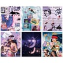 BDSHUNBF Set di 6 Olivia Poster, Motivo Copertine Degli Album, Poster Musicali, Decorazione Artistica, Poster Stampa, per Dormitorio, Senza Cornice - 1