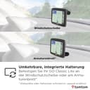 TomTom Pkw-Navi GO Classic Lite (6 Zoll, TomTom Traffic, Karten-Updates für Europa inklusive, Updates über Wi-Fi, integrierte, umkehrbare Halterung) - 6