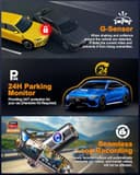 Dashcam 4K, Dash CAM Coche con CPL, WiFi Camara Coche Grabadora con Tarjeta 64G, Super Visión, Gran 170°, Control App, Sensor G, Monitor de Aparcamiento, Grabación de Bucle - 6