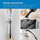 Bosch BBS81PETGB Unlimited 8 Cordless Stick Vacuum Cleaner with Extra Floor Nozzle for Pet Hair and Carpets, 1 x Interchangeable 18V Battery, 40 Minutes Run Time, Tornado Red - 9