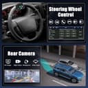 Single Din Car Stereo with Wireless Apple Carplay Android Auto, 6.9" IPS Touchscreen Car Stereo with 4-Channel RCA Bluetooth 5.2 Mirror Link Backup Camera GPS Navigation 2 USB Fast Charge FM AM EQ SWC - 6