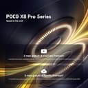POCO X8 Pro, Smartphone 12+512GB, Dimensity 8500-Ultra, Batteria 6500mAh (typ), Display AMOLED ultra luminoso, Fotocamera 50MP con OIS, Bianco, Garanzia 2 anni+1 anno extra, Caricatore non incluso - 2